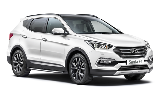 Hyundai Santa Fe - Available In White Crystal
